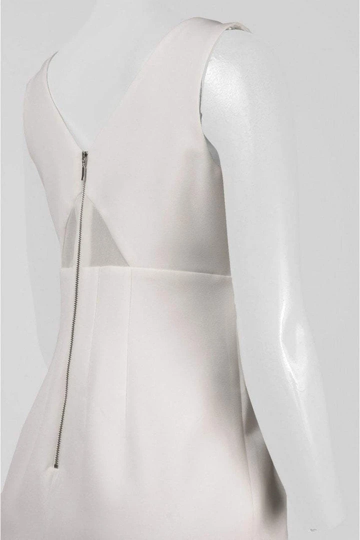 Donna Morgan - D4087M Sleeveless V Neck Sheath Midi Dress 6 Donna Morgan - D4087M Sleeveless V Neck Sheath Midi Dress