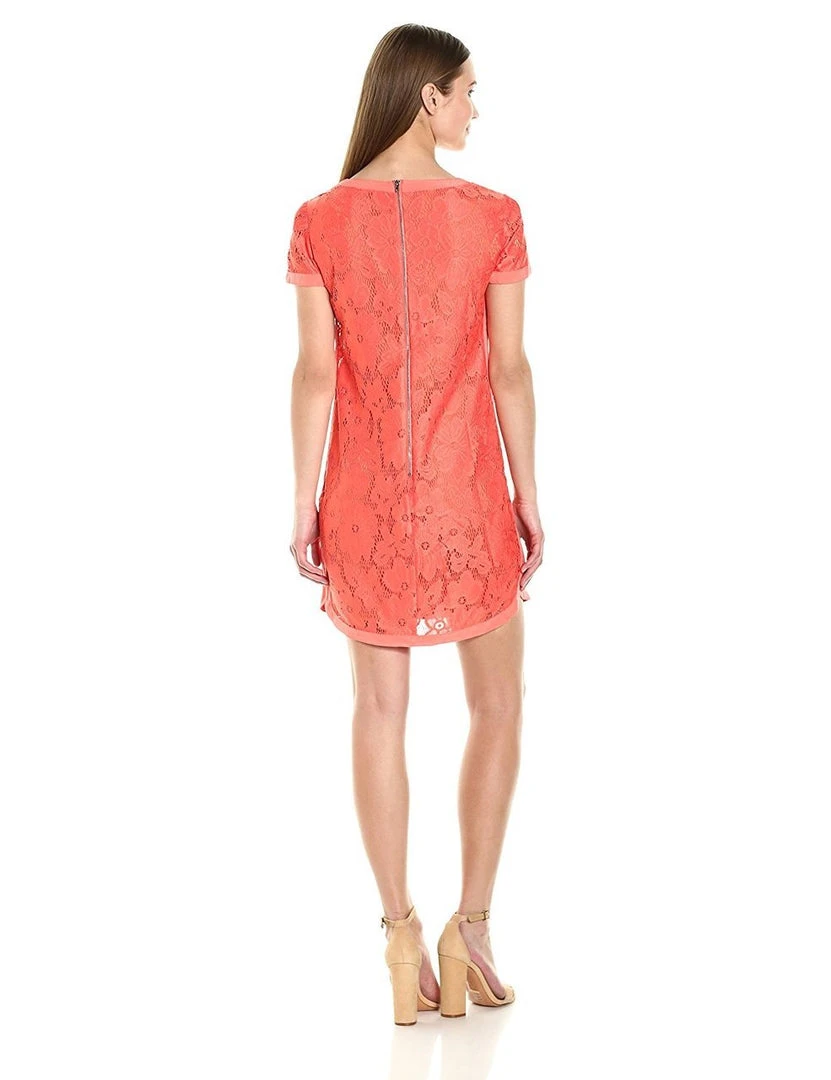 Cocktail Dresses Donna Morgan - D4924M Short Sleeve Floral Lace Mini Dress 7 Cocktail Dresses Donna Morgan - D4924M Short Sleeve Floral Lace Mini Dress