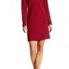 Donna Ricco - DR20534 Embroidered Long Sleeve Sheath Dress