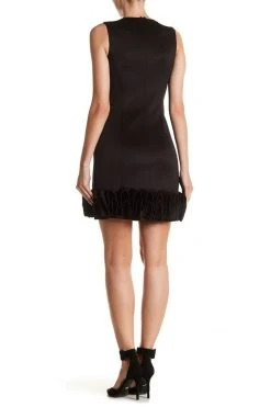 Donna Ricco - DR50182 Sleeveless Ruffle Hem Cocktail Dress Cocktail Dresses