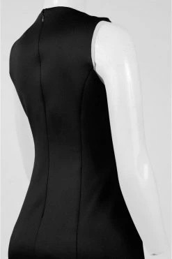 Donna Ricco - DR50182 Sleeveless Ruffle Hem Cocktail Dress Cocktail Dresses