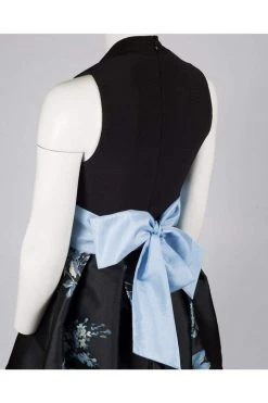 Formal Gowns Eliza J Evening - EJ8M8380 Two Tone Floral Printed A-line Dress 11 Formal Gowns Eliza J Evening - EJ8M8380 Two Tone Floral Printed A-line Dress