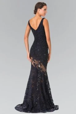 Elizabeth K Bridal - GL2249 Sleeveless Lace Long Dress