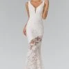 Elizabeth K Bridal - GL2249 Sleeveless Lace Long Dress
