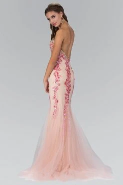 Formal Gowns Elizabeth K - GL1067 Strapless Sequin Accented Trumpet Gown 10 Formal Gowns Elizabeth K - GL1067 Strapless Sequin Accented Trumpet Gown