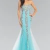 Formal Gowns Elizabeth K - GL1067 Strapless Sequin Accented Trumpet Gown 1 Formal Gowns Elizabeth K - GL1067 Strapless Sequin Accented Trumpet Gown