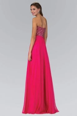 Formal Gowns Elizabeth K - GL1146 Jewel Accented Sweetheart Gown 5 Formal Gowns Elizabeth K - GL1146 Jewel Accented Sweetheart Gown
