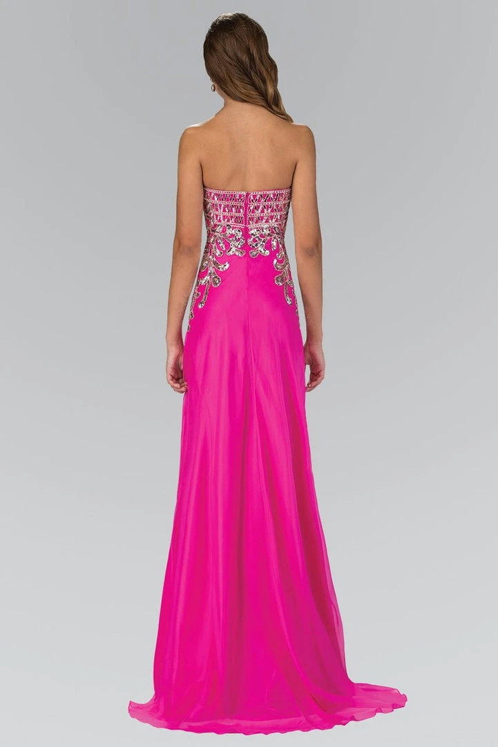 Elizabeth K - GL1148 Bead Embellished Sweetheart A-Line Dress Formal Gowns 6 Elizabeth K - GL1148 Bead Embellished Sweetheart A-Line Dress Formal Gowns