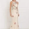 Formal Gowns Elizabeth K - GL1504 Floral Lace Fitted Mermaid Dress