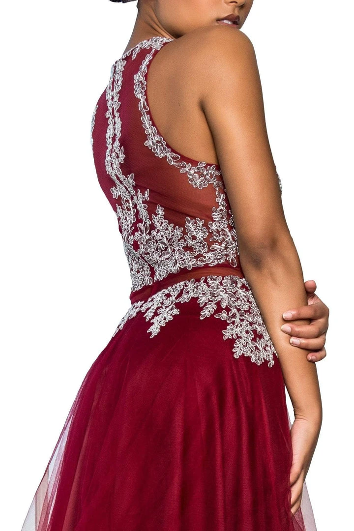 Elizabeth K - GL1594 Mock Two-Piece Illusion Sweetheart Mermaid Dress 6 Elizabeth K - GL1594 Mock Two-Piece Illusion Sweetheart Mermaid Dress