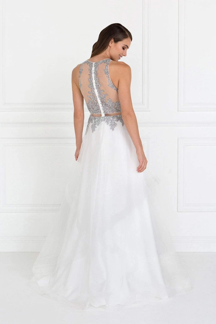 Elizabeth K - GL1594 Mock Two-Piece Illusion Sweetheart Mermaid Dress 8 Elizabeth K - GL1594 Mock Two-Piece Illusion Sweetheart Mermaid Dress