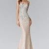 Elizabeth K - GL2004 Sequined Lace Sweetheart Mermaid Gown 1 Elizabeth K - GL2004 Sequined Lace Sweetheart Mermaid Gown