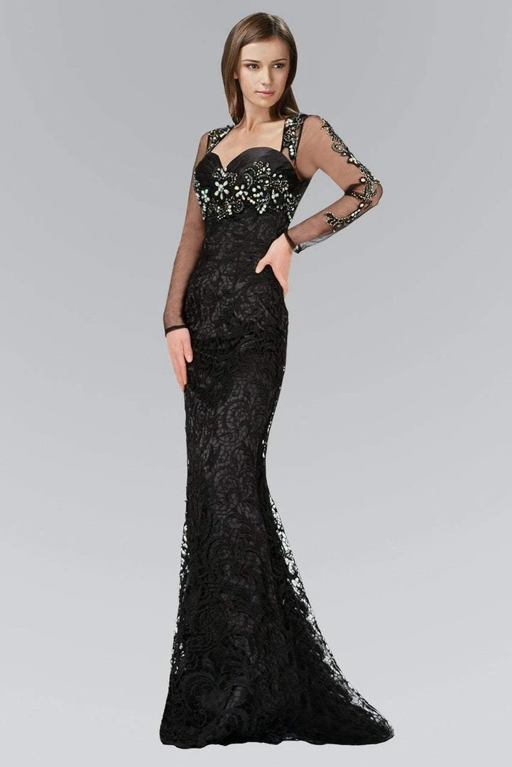 Elizabeth K - GL2101 Embellished Sweetheart Dress Formal Gowns 3 Elizabeth K - GL2101 Embellished Sweetheart Dress Formal Gowns