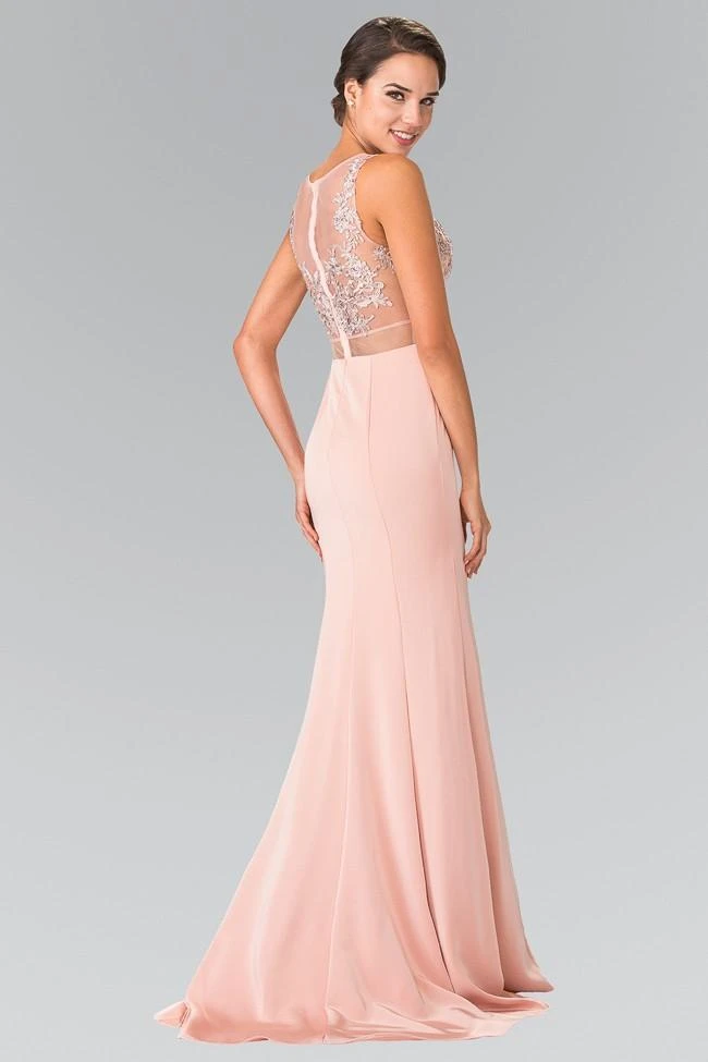 Formal Gowns Elizabeth K - GL2247 Sleeveless Two Piece Long Dress 6 Formal Gowns Elizabeth K - GL2247 Sleeveless Two Piece Long Dress
