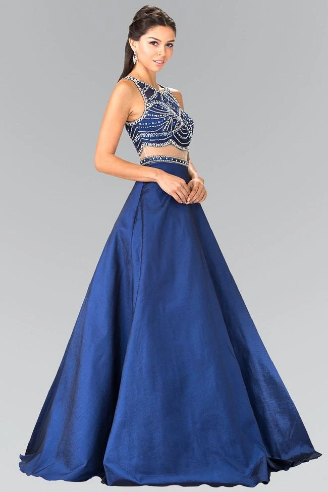 Formal Gowns Elizabeth K - GL2250 Two-Piece Sequined Long Gown 5 Formal Gowns Elizabeth K - GL2250 Two-Piece Sequined Long Gown