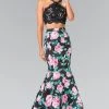 Elizabeth K - GL2259 Two-Piece Halter Mermaid Gown Formal Gowns 2 Elizabeth K - GL2259 Two-Piece Halter Mermaid Gown Formal Gowns