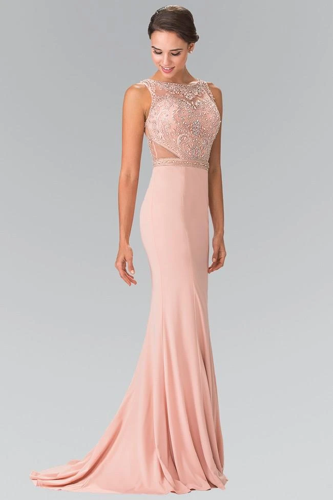 Formal Gowns Elizabeth K - GL2267 Sleeveless Beaded Long Dress 5 Formal Gowns Elizabeth K - GL2267 Sleeveless Beaded Long Dress