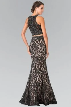 Elizabeth K - GL2271 Two-Piece Lace Long Dress