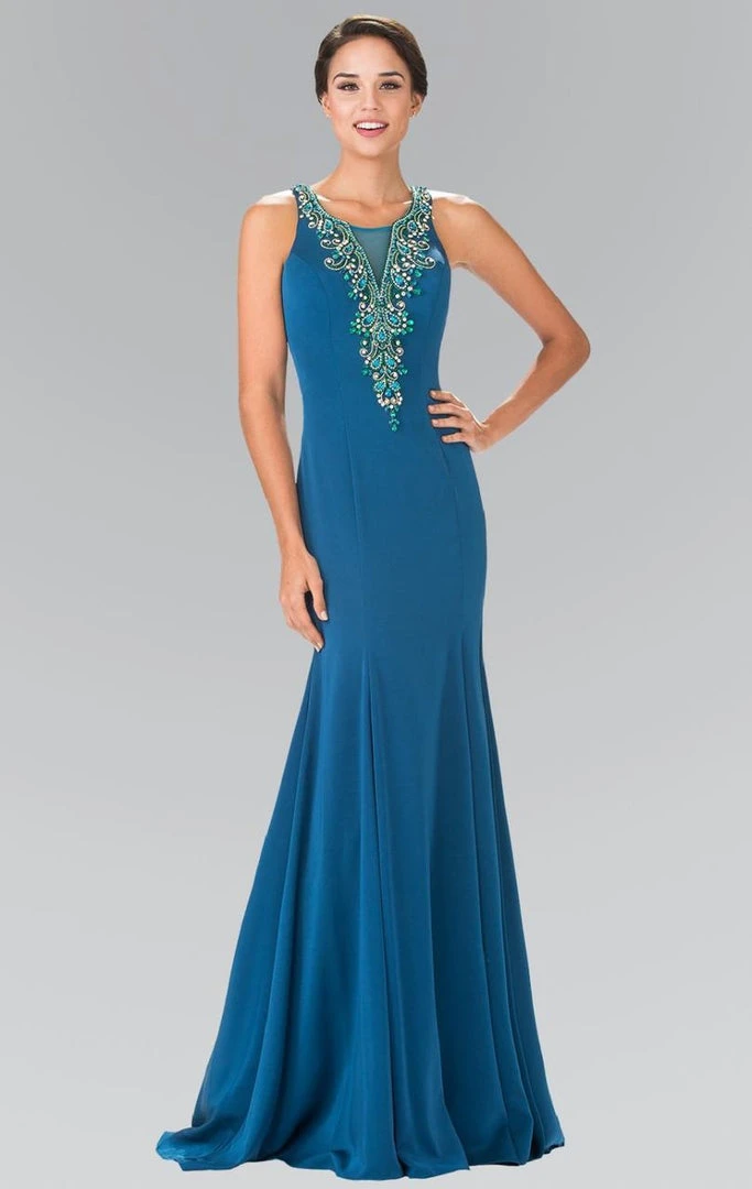 Formal Gowns Elizabeth K - GL2310 Sleeveless Scoop Long Dress 5 Formal Gowns Elizabeth K - GL2310 Sleeveless Scoop Long Dress