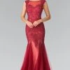 Elizabeth K - GL2319 Sleeveless Beaded Mermaid Gown Formal Gowns 2 Elizabeth K - GL2319 Sleeveless Beaded Mermaid Gown Formal Gowns