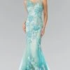 Elizabeth K - GL2335 Beaded Trumpet Gown Formal Gowns
