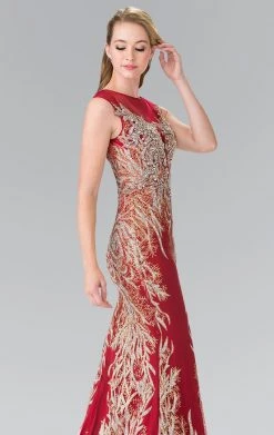 Formal Gowns Elizabeth K - GL2336 Sleeveless Beaded Long Dress