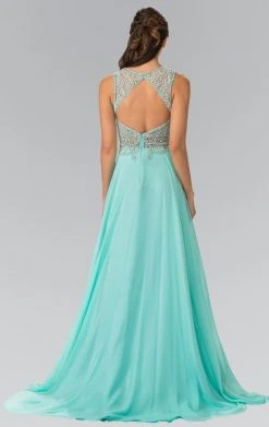 Formal Gowns Elizabeth K - GL2343 Embellished Sleeveless Long Dress