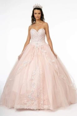 Formal Gowns Elizabeth K - GL2947 Bead Embellished Sweetheart Ballgown 12 Formal Gowns Elizabeth K - GL2947 Bead Embellished Sweetheart Ballgown