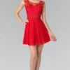 Cocktail Dresses Elizabeth K - GS1428 Beaded Illusion Sweetheart Tulle Dress