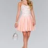 Elizabeth K - GS2391 Embellished Sweetheart Chiffon A-line Dress 1 Elizabeth K - GS2391 Embellished Sweetheart Chiffon A-line Dress