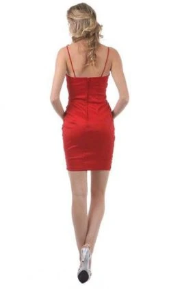 Eureka Fashion - 1818 Taffeta Sheath Cocktail Dress With Bolero Cocktail Dresses 21 Eureka Fashion - 1818 Taffeta Sheath Cocktail Dress With Bolero Cocktail Dresses