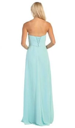 Formal Gowns Eureka Fashion - 2600-1 Pleated Strapless Sweetheart Chiffon Gown 10 Formal Gowns Eureka Fashion - 2600-1 Pleated Strapless Sweetheart Chiffon Gown