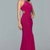 Formal Gowns Faviana - 10038 Jewel Adorned Halter Cutout Gown
