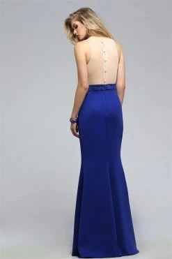 Formal Gowns Faviana - Astounding Sheer And Neoprene Mermaid Dress S7749 5 Formal Gowns Faviana - Astounding Sheer And Neoprene Mermaid Dress S7749