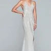 Formal Gowns Faviana - S10215 Halter Metallic Jersey Sheath Dress 1 Formal Gowns Faviana - S10215 Halter Metallic Jersey Sheath Dress