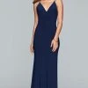 Formal Gowns Faviana - S10267 Sleeveless Beaded V-neck Jersey Sheath Dress 2 Formal Gowns Faviana - S10267 Sleeveless Beaded V-neck Jersey Sheath Dress