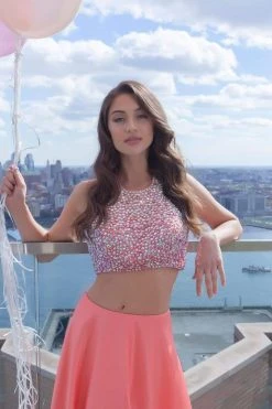 Formal Gowns Faviana - S7827 Frosted Satin Two Piece With Fully Beaded Bodice 15 Formal Gowns Faviana - S7827 Frosted Satin Two Piece With Fully Beaded Bodice