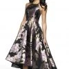 Blush By Alexia Designs Flair Prom - 19092 Halter Brocade High Low A-line Dress Formal Gowns 2 Blush By Alexia Designs Flair Prom - 19092 Halter Brocade High Low A-line Dress Formal Gowns