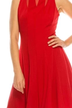 Gabby Skye - 57445MG Sheer Multi-Cutout A-Line Dress 19 Gabby Skye - 57445MG Sheer Multi-Cutout A-Line Dress