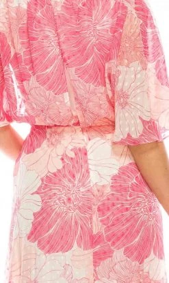 Gabby Skye - 95259MG Butterfly Sleeve Blouson Floral Chiffon Dress Cocktail Dresses 12 Gabby Skye - 95259MG Butterfly Sleeve Blouson Floral Chiffon Dress Cocktail Dresses