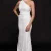 Colors Dress Glow By Colors - G795 Fitted High Neck Lace Evening Dress