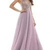Colors Dress Glow Dress - G941 Crisscross Empire Waist Pleated Glitter Gown 2 Colors Dress Glow Dress - G941 Crisscross Empire Waist Pleated Glitter Gown
