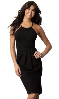 Harper And Lemon - 22108 Sleeveless Cutout Racerback Midi Dress