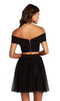 Harper And Lemon - 22111 Two Piece Off-Shoulder Cocktail Dress Cocktail Dresses 7 Harper And Lemon - 22111 Two Piece Off-Shoulder Cocktail Dress Cocktail Dresses