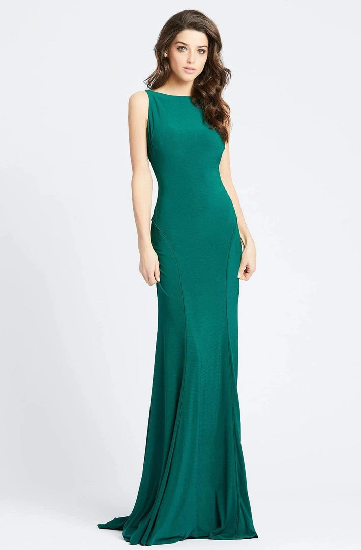 Ieena Duggal - 25220I Bateau Piped Sheath Gown Formal Gowns 3 Ieena Duggal - 25220I Bateau Piped Sheath Gown Formal Gowns