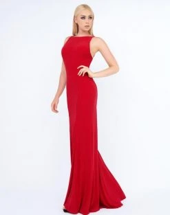 Ieena Duggal - 25220I Bateau Piped Sheath Gown Formal Gowns 18 Ieena Duggal - 25220I Bateau Piped Sheath Gown Formal Gowns