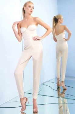 Plus Size Dresses Ieena Duggal - 26085I Strapless Sweetheart Jumpsuit With Jacket 5 Plus Size Dresses Ieena Duggal - 26085I Strapless Sweetheart Jumpsuit With Jacket