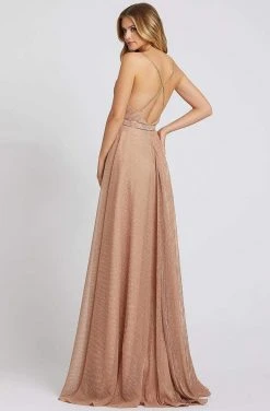 Formal Gowns Ieena Duggal - 30685I V Neck Sleeveless Shimmer A-Line Gown 9 Formal Gowns Ieena Duggal - 30685I V Neck Sleeveless Shimmer A-Line Gown