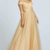 Ieena Duggal - 48778I Tulle Off Shoulder A-Line Evening Gown 1 Ieena Duggal - 48778I Tulle Off Shoulder A-Line Evening Gown
