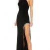 Ieena Duggal - Halter Backless Sheath Evening Gown 26533 - 1 Pc Black In Size 2 Available Formal Gowns